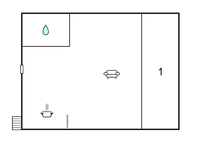 1 Bedroom Lovely In Ferienhaus Renty